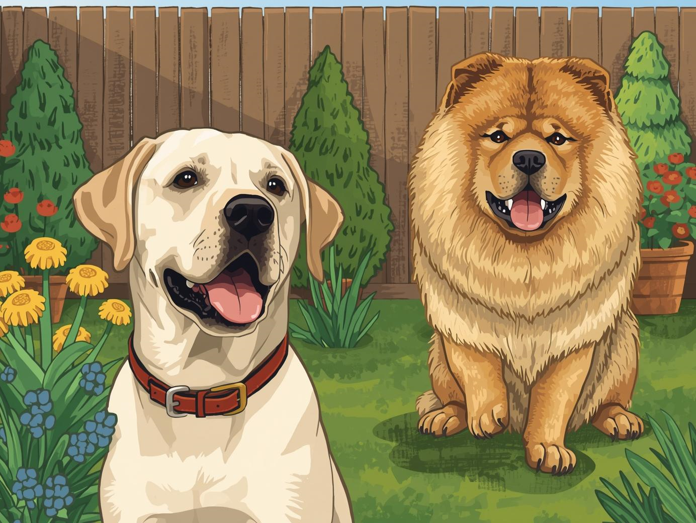 Choosing Between Labrador and Chow Chow for Family Life