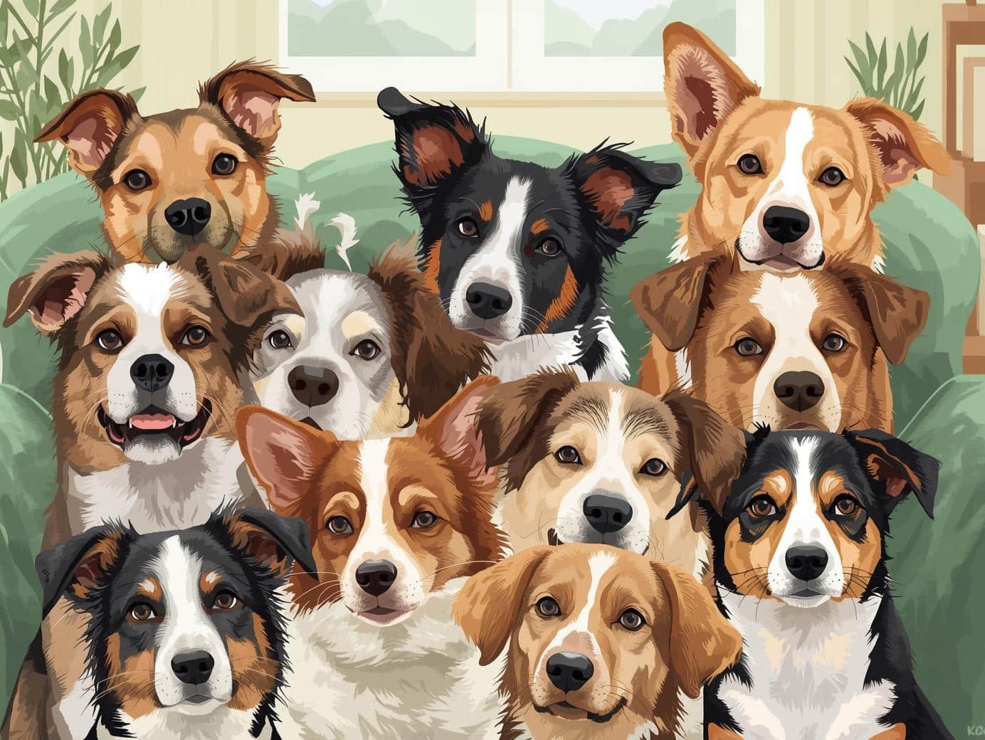 Dog Breeds and Coat Colors