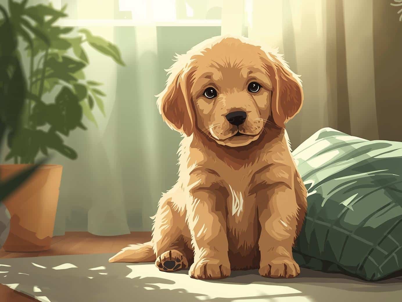 سعر جرو جولدن ريتريفر في مصر والإمارات