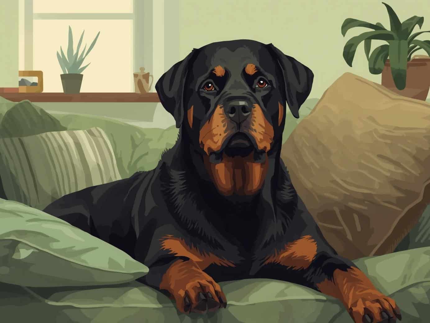 جرو روت وايلر للبيع في مصر والإمارات