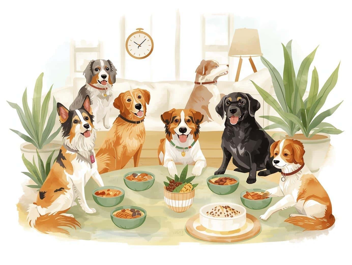 كلاب للبيع في العين