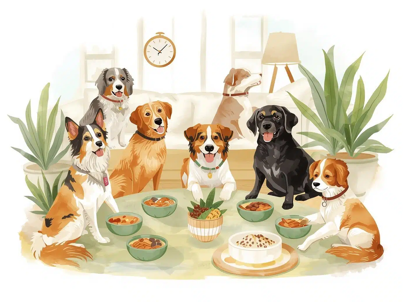 كلاب للبيع في العين