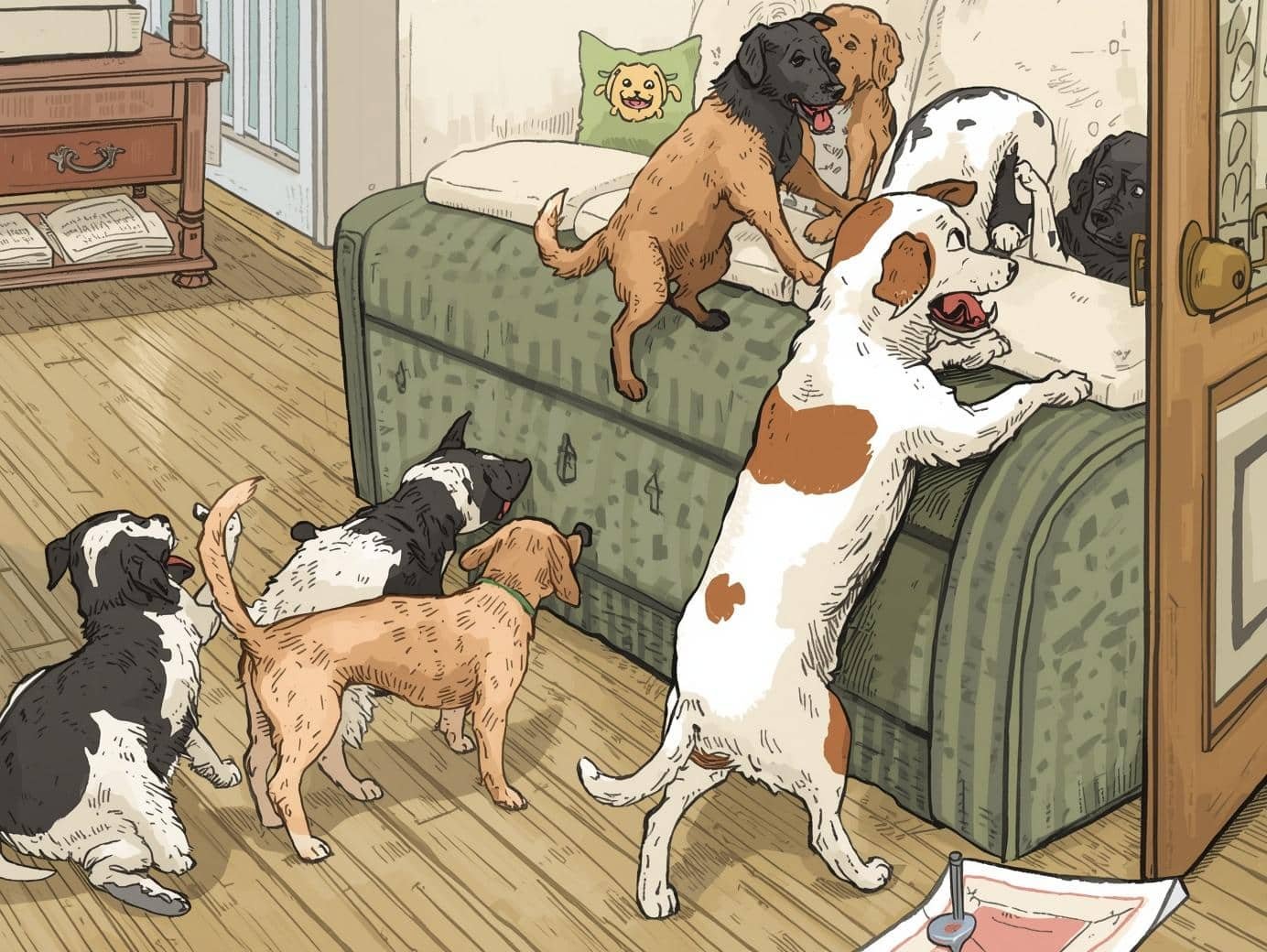 Why Dogs Bite and Scratch Furniture