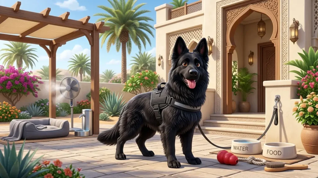 black german shepherd