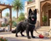 black german shepherd