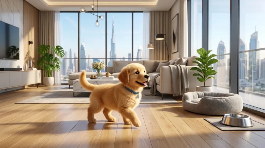 golden retriever puppy dubai
