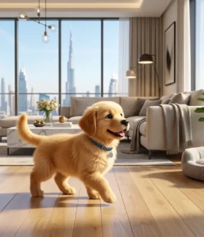 golden retriever puppy dubai