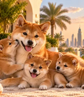 Shiba Inu dog mini