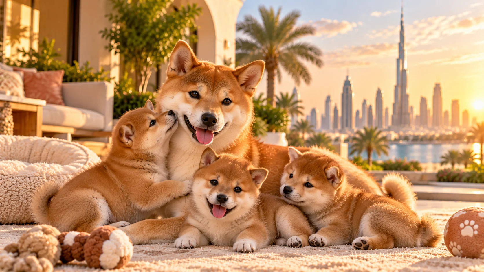 Shiba Inu dog mini