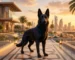 german shepherd black